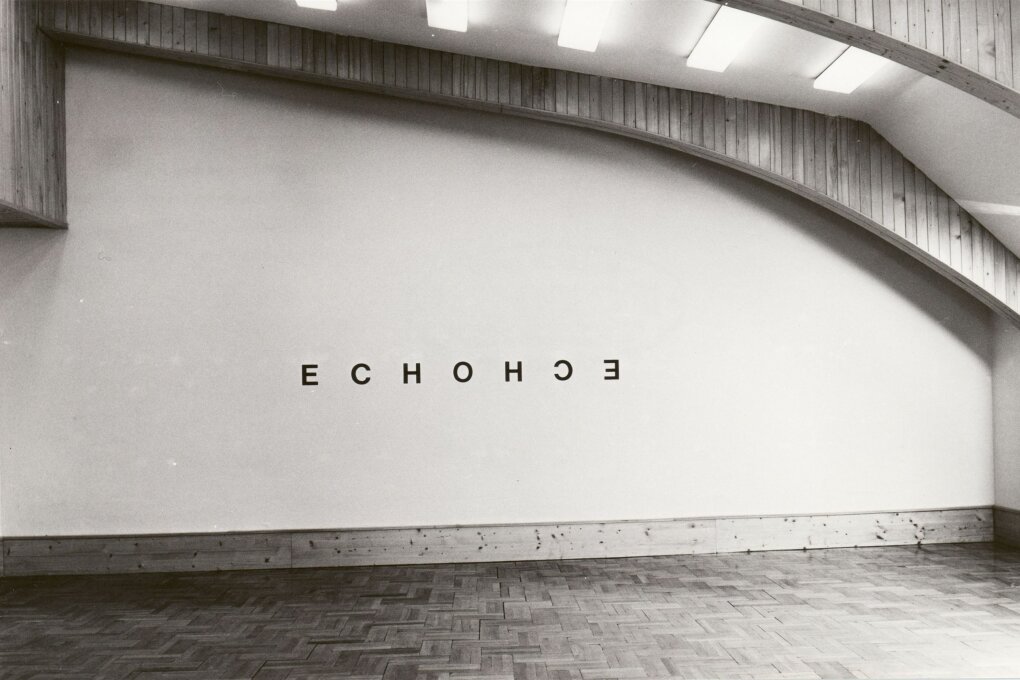 Heinz Gappmayr. Instalace a&nbsp;práce na papíře